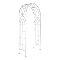 See more information about the Bentley Wrought Iron Arch Antique White
