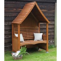 See more information about the AFK Premium Goodwood Arbour Beech Stain 2 Seat