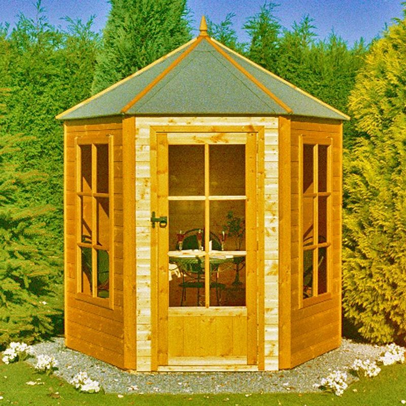 Shire Gazebo Garden Summerhouse (6' x 6')
