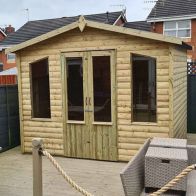 See more information about the Garden Summerhouse Chatsworth 10x8 with Apex Roof