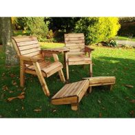 See more information about the Charles Taylor Deluxe 2 Seat Angled Bench & Foot Rest Set