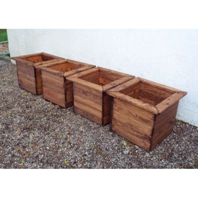 See more information about the Scandinavian Redwood Garden Planter Set by Charles Taylor