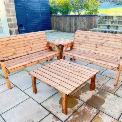 Balmoral Garden Furniture Set by Charles Taylor - 6 Seats from Cherry Lane Garden Centres