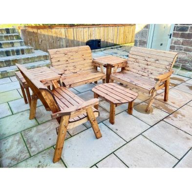 Balmoral Garden Furniture Set by Charles Taylor - 5 Seats from Cherry Lane Garden Centres