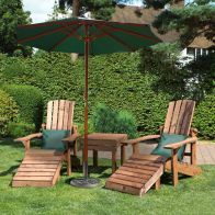 See more information about the Scandinavian Redwood Garden Relaxer Set by Charles Taylor - 2 Seats