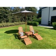 See more information about the Scandinavian Redwood Garden Relaxer Set by Charles Taylor - 2 Seats