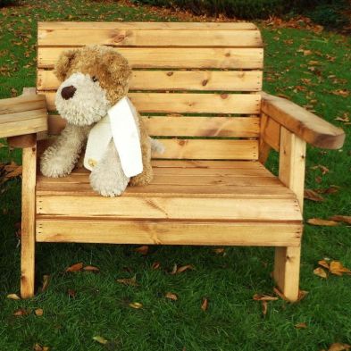 Charles Taylor Little Fellas 3 Seat Kids Bench & Chair