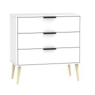 See more information about the Drayton Chest of Drawers White 3 Drawers
