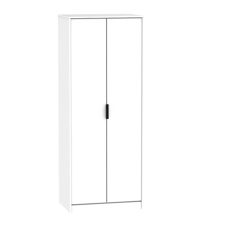 Drayton Tall Wardrobe White 2 Doors