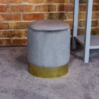 See more information about the Wensum Velvet Storage Foot Stool Grey