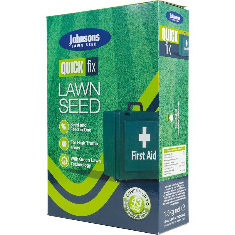 Quick Fix Lawn Seed 1.5kg 43sqm