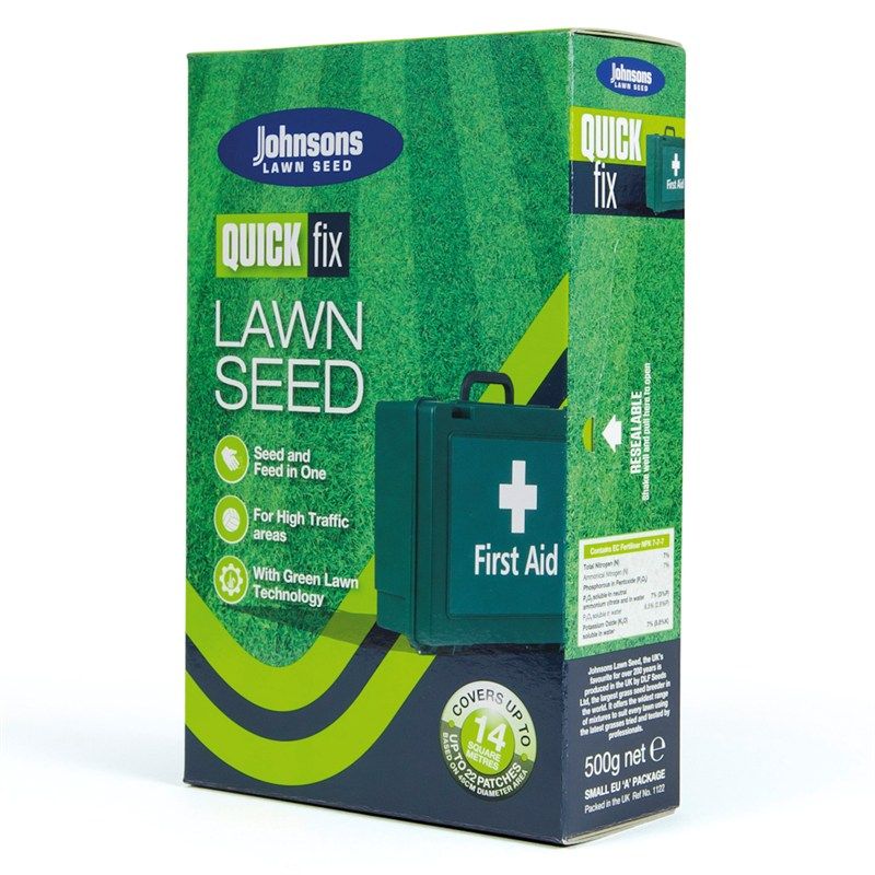 Quick Fix Lawn Seed 500g 14sqm