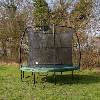 10 ft Round JumpPod Deluxe Trampoline from Cherry Lane Garden Centres