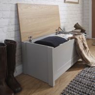 See more information about the Lancaster Ottoman Wood Grey 1 Door