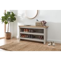 See more information about the Lancaster Large Shoe Storage Grey 3 Shelves