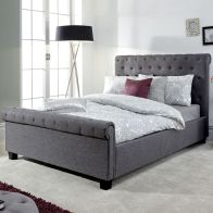 See more information about the Layla End Lift Double Ottoman Bed Grey
