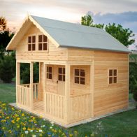 See more information about the Shire Lodge 8' 5" x 9' 10" Apex Children's Playhouse - Premium Dip Treated Shiplap