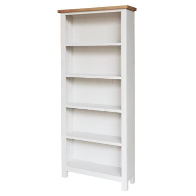 See more information about the Lucerne Oak White Large Bookcase