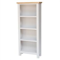 See more information about the Lucerne Oak White Bookcase