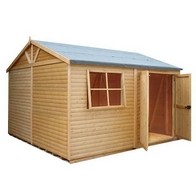 See more information about the Shire Mammoth 12' 4" x 12' 11" Apex Shed - Premium Coated Shiplap