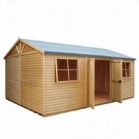 See more information about the Shire Mammoth 12 x 18 Shiplap Apex Garden Shed