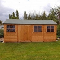 See more information about the Shire Mammoth 12x 24 Shiplap Apex Garden Shed