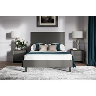 See more information about the Stockbridge Small Double Bed Dark Grey