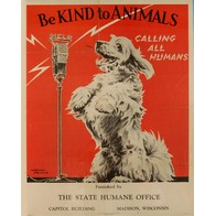 See more information about the Vintage Be Kind To Animals Sign Metal Wall Mounted - 40cm