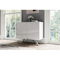 See more information about the Weston Sideboard White 2 Doors 4 Shelves