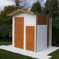 See more information about the Shire Multi 6' 6" x 7' 7" Pent Garden Store - Premium Dip Treated Shiplap