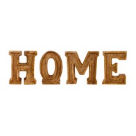 See more information about the Home Letters Wood with Embossed Pattern - 189cm