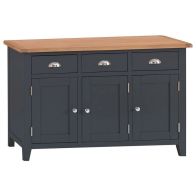 See more information about the Aurora Midnight Sideboard 3 Door 3 Drawer
