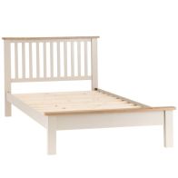 See more information about the Aurora Mist Double Bed Pine Off-white 5 x 7ft