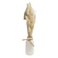 See more information about the Mixed Dried Flowers In Ceramic Vase