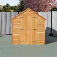 See more information about the Shire Cromer 6' 5" x 8' 1" Apex Shed - Premium Pressure Treated Overlap