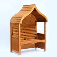 See more information about the AFK Premium Orchard Arbour Beech Stain 2 Seat