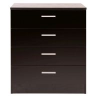 See more information about the Ottawa Black Chest Of 4 Drawers