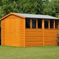 See more information about the Shire 10 x 6 Shiplap Apex Garden Shed Windowless