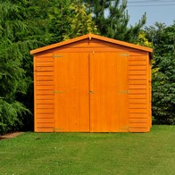 See more information about the Shire Value 10' 3" x 20' 4" Apex Shed - Premium Coated Overlap