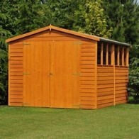 See more information about the Shire 12 x 8 Shiplap Apex Garden Shed Windowless