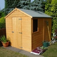 See more information about the Shire Cambridge 6' x 8' 1" Apex Shed - Premium Pressure Treated Overlap