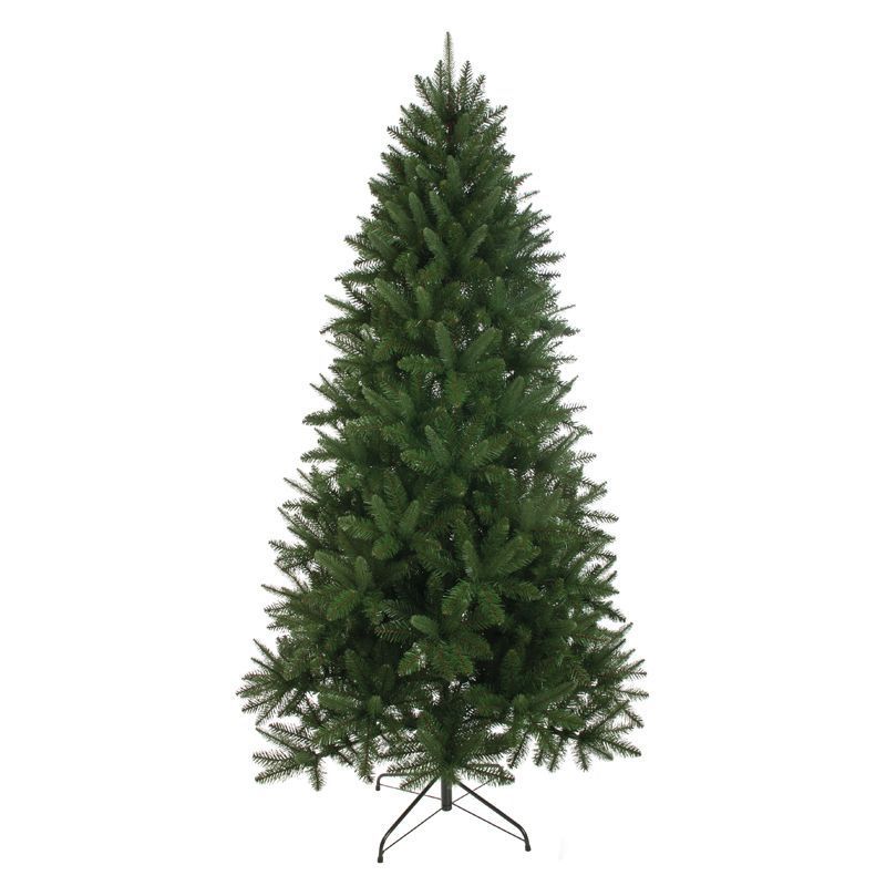 210cm (6 Foot 10 inch) Green Rockingham Pine 1308 Tips Christmas Tree