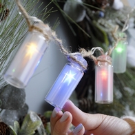 See more information about the Bottle Fairy Christmas Lights Multicolour Indoor 10 LED - 90cm