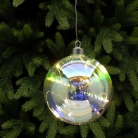 See more information about the Dewdrop Bauble Christmas Light Warm White Indoor 10 LED