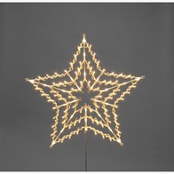 See more information about the Feature Star Christmas Light Animated Warm White Outdoor 100 LED 