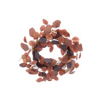 See more information about the Wreath Christmas Decoration Red & Brown - 45cm 