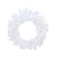 See more information about the Wreath Christmas Decoration White - 60cm 