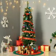 See more information about the 5ft Slim Pencil Christmas Tree Artificial - Slim 294 Tips 