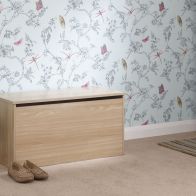 See more information about the Panama Storage Ottoman Oak Style