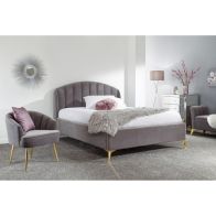 See more information about the Pettine Grey 1 Door End Lift Ottoman King Size Bed